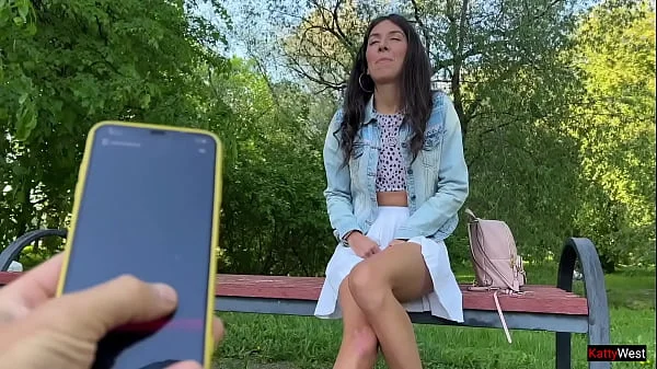 My friend controls my orgasms in public with a toy from flirtwithsb